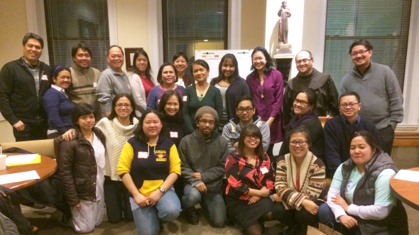 Among those represented at the meeting last week were the Migrant Center at CSFA, the Filipino Diocesan Apostolate of the Diocese of Brooklyn, AnakBayan – New Jersey, AnakBayan – New York, Bayan USA, Damayan Migrant Workers Association, Filipino American Legal Defense and Education Fund (FALDEF), Gabriela – New York, ImmigraNation.com, National Alliance for Filipino American Concerns (NAFCon), New York Legal Assistance Group (NYLAG), Scalabrinian Center, Task Force Haiyan and Philippine Forum.                                            Photo by NOEL T. PANGILINAN